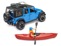 Bruder Jeep Wrangler Rubicon s kajakem 1:16